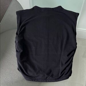 Black Sleeveless Women's Top